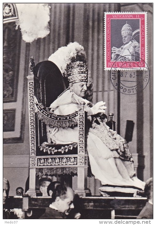 VATICAN Carte Maximum - Jean XXIII - Cartas Máxima