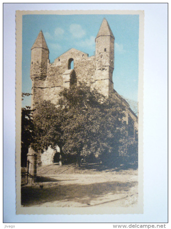 CASTELNAU-RIVIERE-BASSE (Hautes-Pyrénées)  :  L'Eglise De Mazères  XIIè Siècle    - Castelnau Riviere Basse