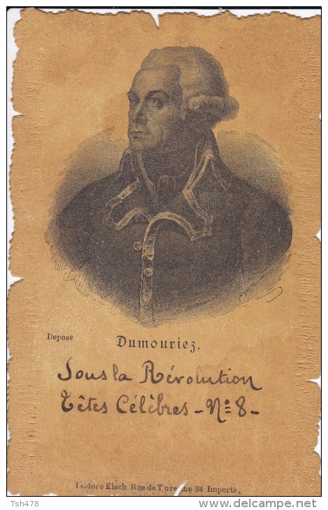 C P A---HISTOIRE---DUMOURIEZ----(révolution Française)--voir 2 Scans - Historia