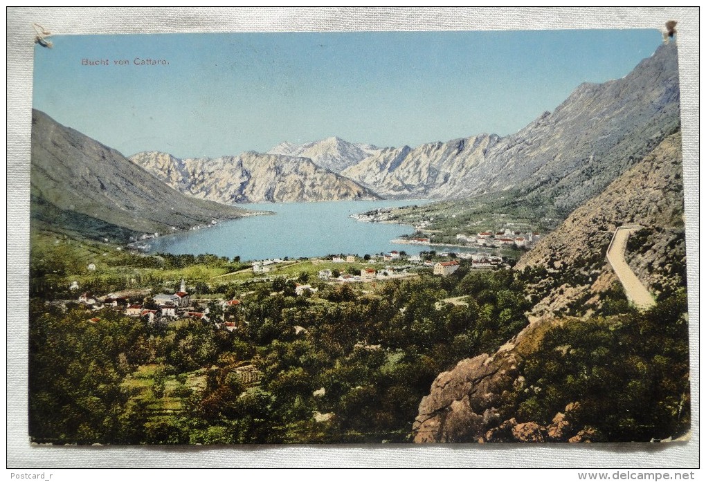 Montenegro Bucht Von Cattaro 1916   A  48 - Montenegro