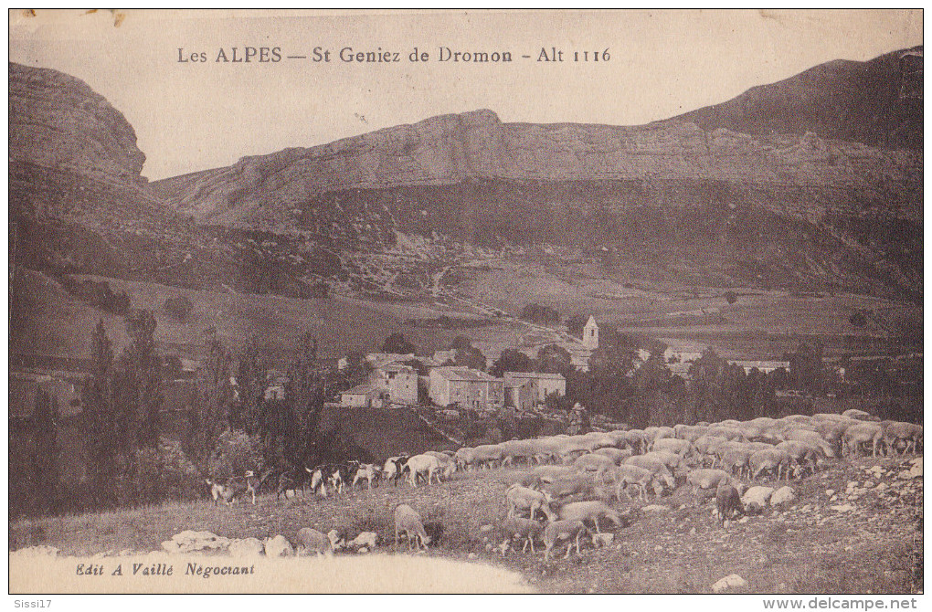 Dpt 04 St GENIES De DROMON. Les Alpes - Autres & Non Classés