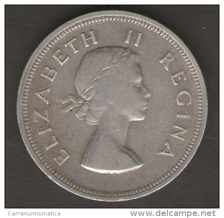 SUD AFRICA 2 1/2 SHILLINGS 1958 AG SILVER - Sud Africa