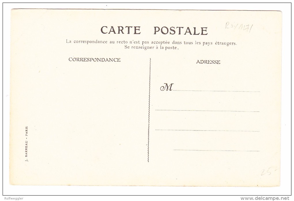 S.M. Alphonse XIII Roi D'Espagne Au Volant De Sa 12HP 4 Cylindres De Dion-Bouton - Familles Royales