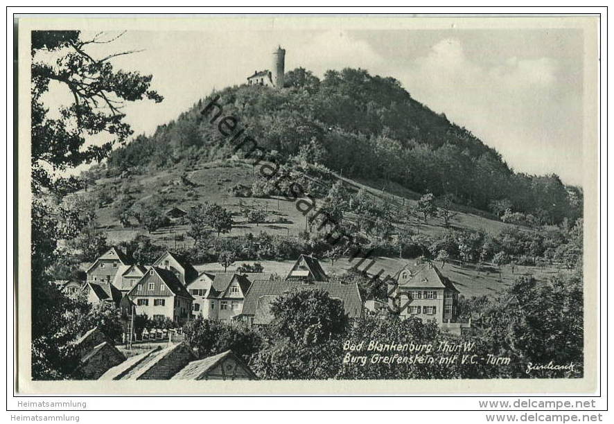 07422 Bad Blankenburg - Burg Greifenstein - Blankenburg