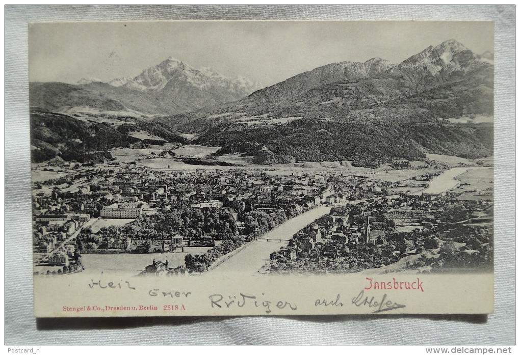 Austria Jnnsbruck View Stamp 1902   A 49 - Autres & Non Classés