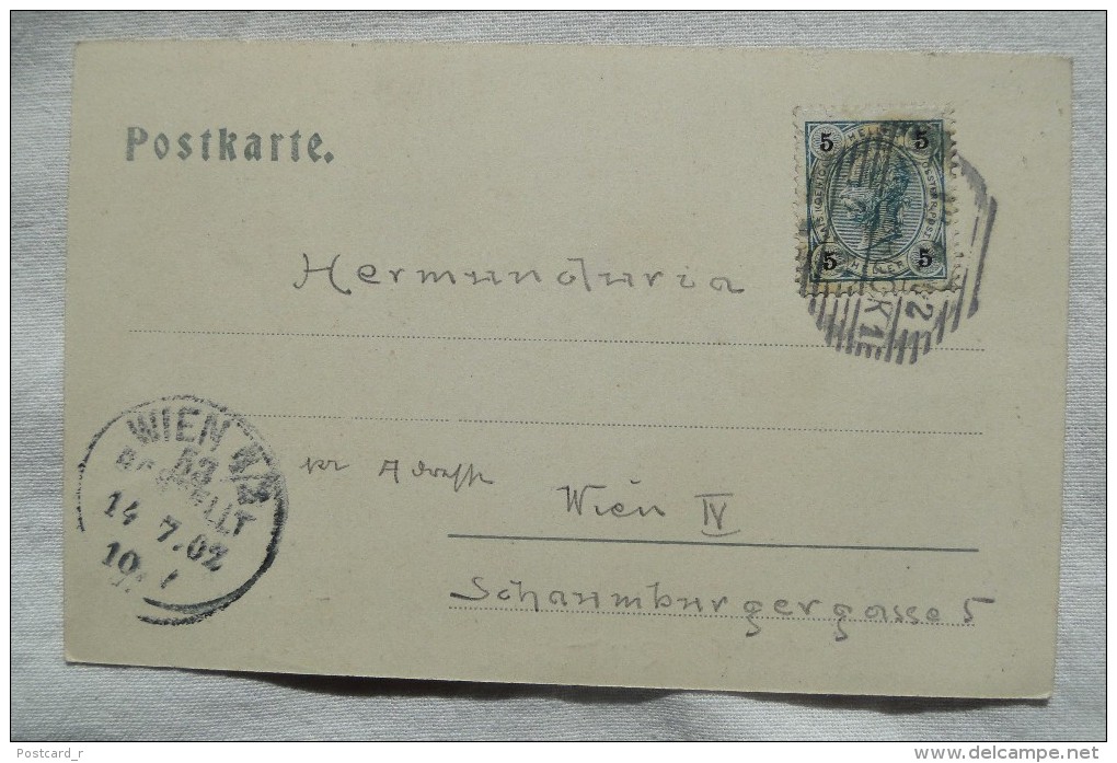 Austria Jnnsbruck View Stamp 1902   A 49 - Sonstige & Ohne Zuordnung