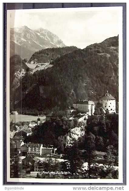 Alte Karte  "Festung Kufstein" - Kufstein