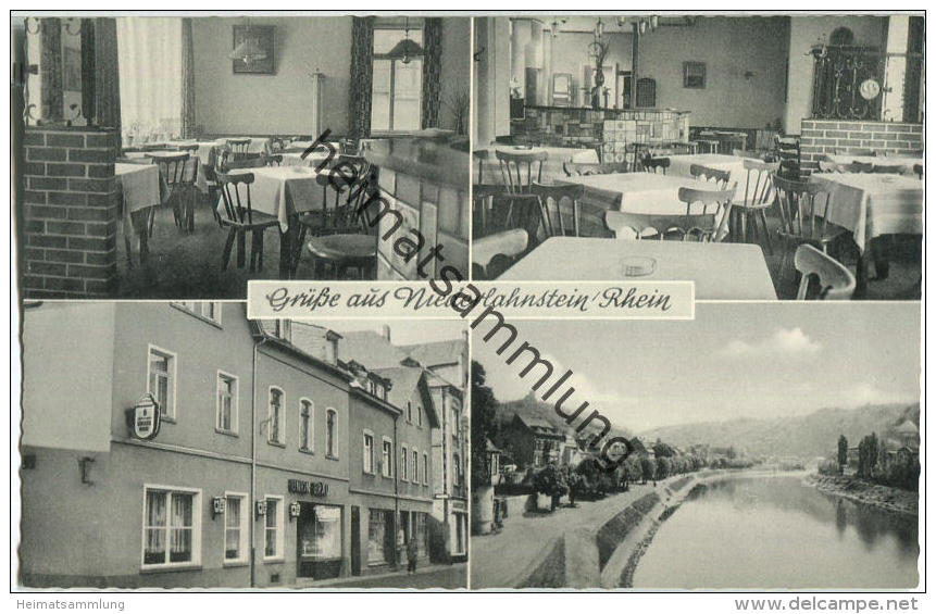 56112 Niederlahnstein - Gasthaus Und Metzgerei Inhaber Adolf Engels - Emserstrasse 8 - Lahnstein