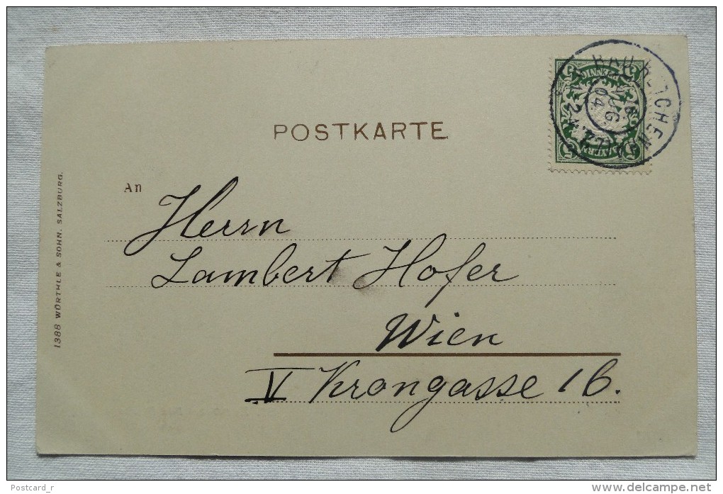 Germany St. Zeno Bei Bad Reichenhall Stamp 1904   A 49 - Bad Reichenhall