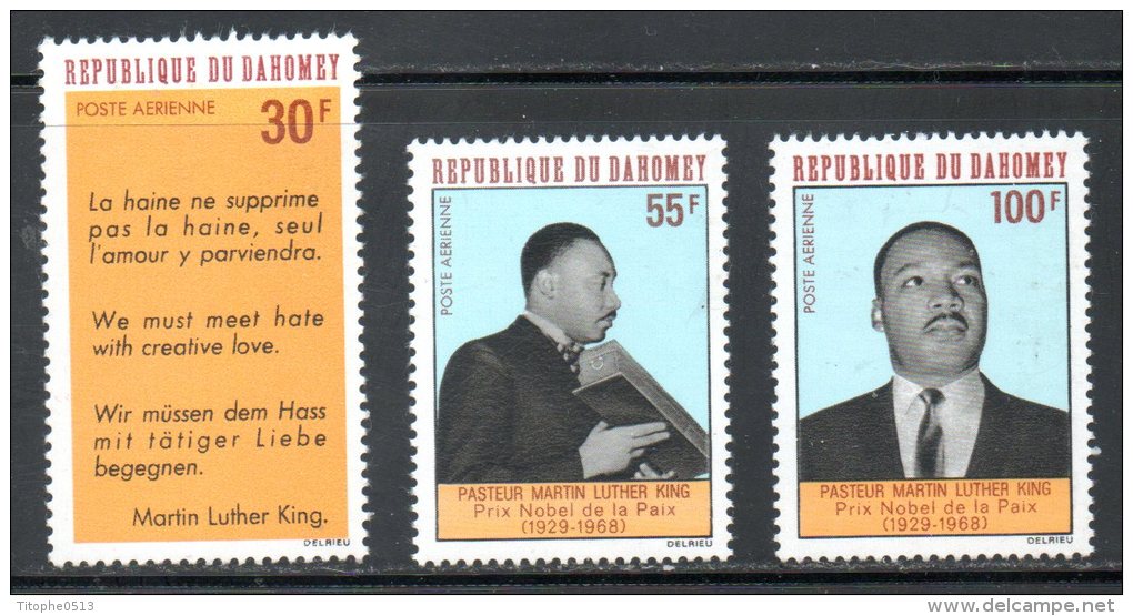 DAHOMEY. PA 75-7 De 1968. Martin Luther King. - Martin Luther King