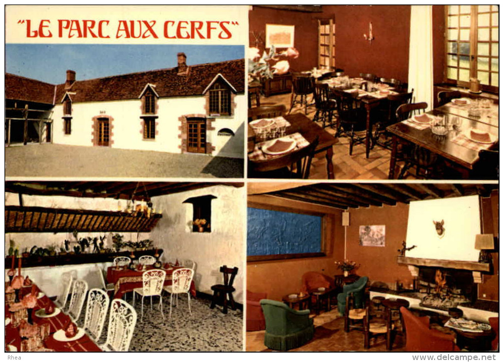 45 - PONT-AUX-MOINES - Carte Pub Restaurant - Autres & Non Classés