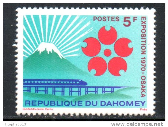 DAHOMEY. N°290 De 1970. Exposition Universelle D'Osaka. - 1970 – Osaka (Japan)