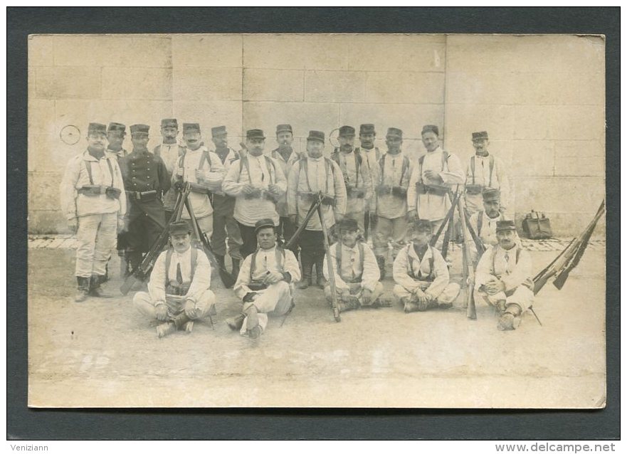 Carte Photo - Militaires - Personnages