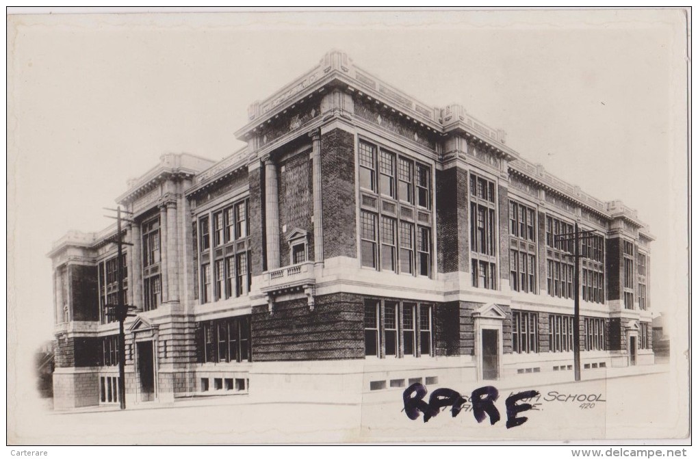 ETATS UNIS D´amérique,united States,USA,OREGON,PORTLAND,1910,CARTE OLD,LINCOLN HIGH SCHOOL,CARTE PHOTO - Portland
