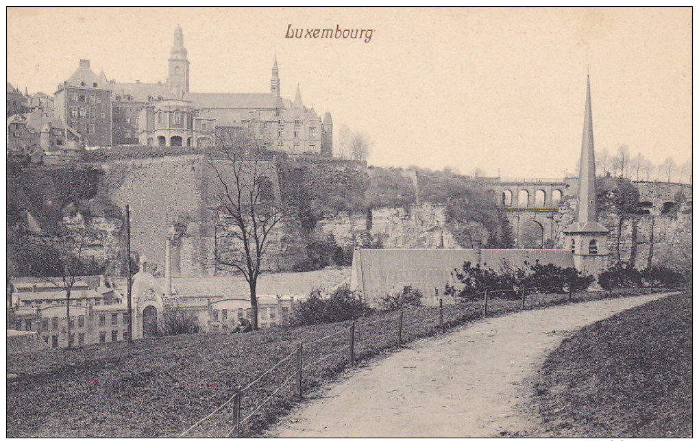 LUXEMBOURG, 1900-1910´s; General View - Other & Unclassified