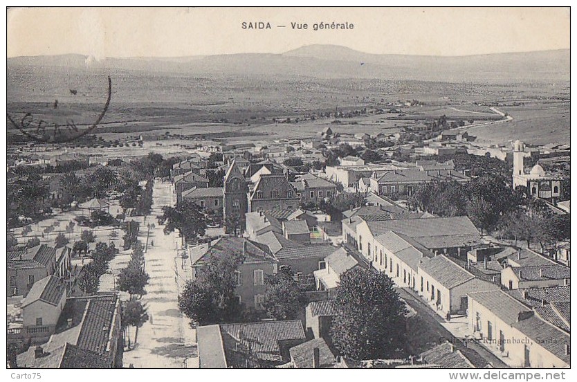 Tunisie - Saïda - Vue Générale - 1911 - Tunisia
