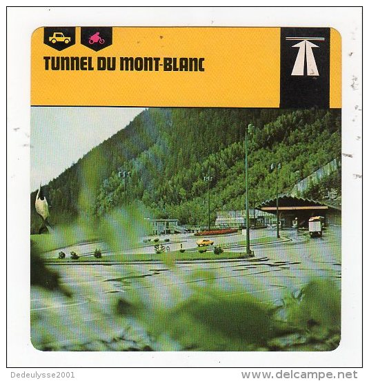 Sept15  70632  Tunnel Du Mont Blanc   ( Fiche Auto ) - Car Racing - F1