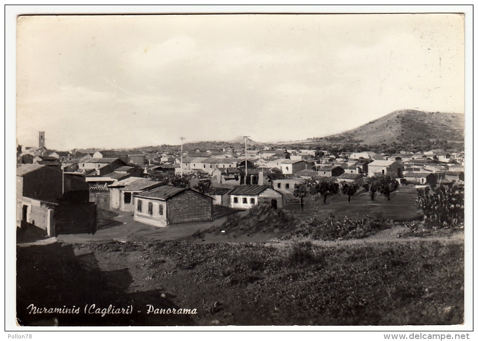 NURAMINIS - PANORAMA - CAGLIARI - 1964 - Cagliari