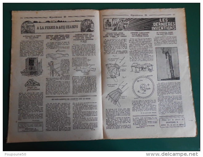 1926 SYSTEME D N: 82 LE JOURNAL Du DEBROUILLARD  La Façon De Recouvrir Votre Maison DESSIN De Gaston NIEZAB Imp.  Sceaux - Autres & Non Classés