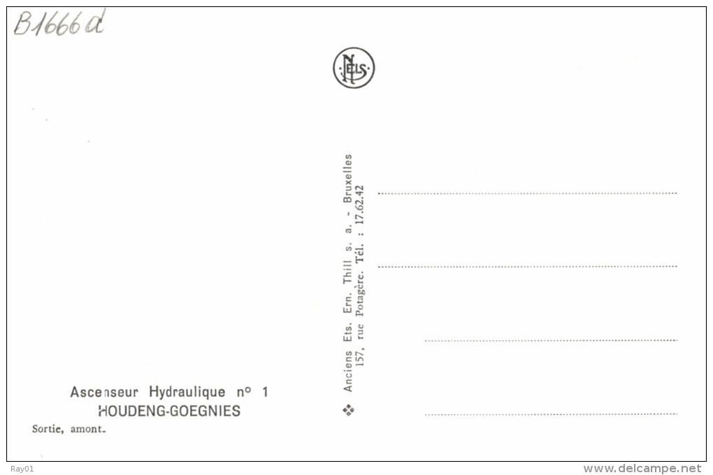 BELGIQUE - HAINAUT - LA LOUVIERE - HOUDENG-GOEGNIES -  5 Cartes - Ascenseur Hydraulique n°1.