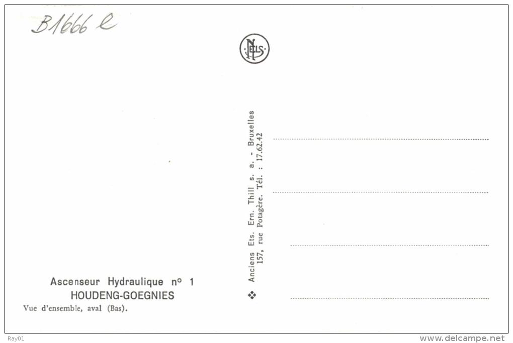 BELGIQUE - HAINAUT - LA LOUVIERE - HOUDENG-GOEGNIES -  5 Cartes - Ascenseur Hydraulique n°1.