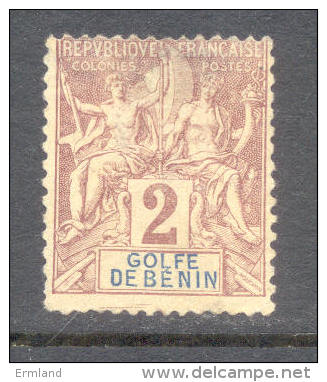 Benin 1893 - Michel 18 (*) - Ungebraucht