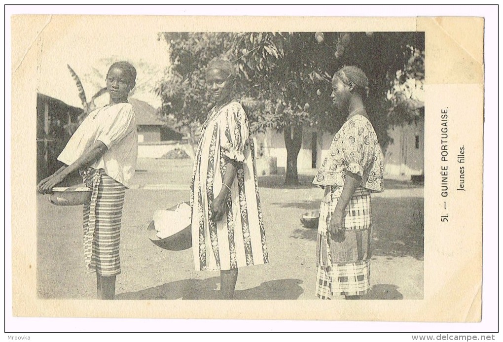 Guinée Portugaise - Jeunes Filles. - Guinea-Bissau