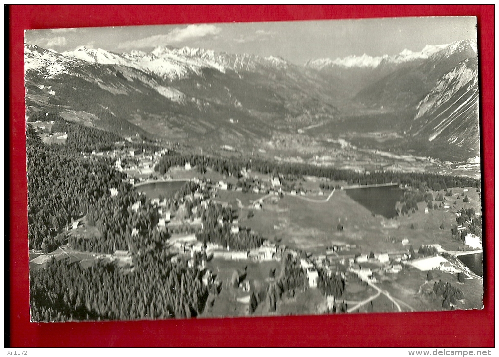 FXD-19  Crans Montana Et La Plaine Du Rhône. Cachet Sierre 1959 - Crans-Montana