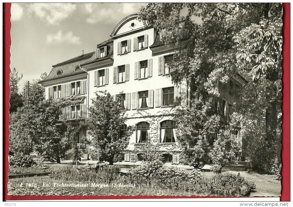 FXD-24  Horgen, Ev. Töchterinstitut  Gelaufen In 1959 - Horgen