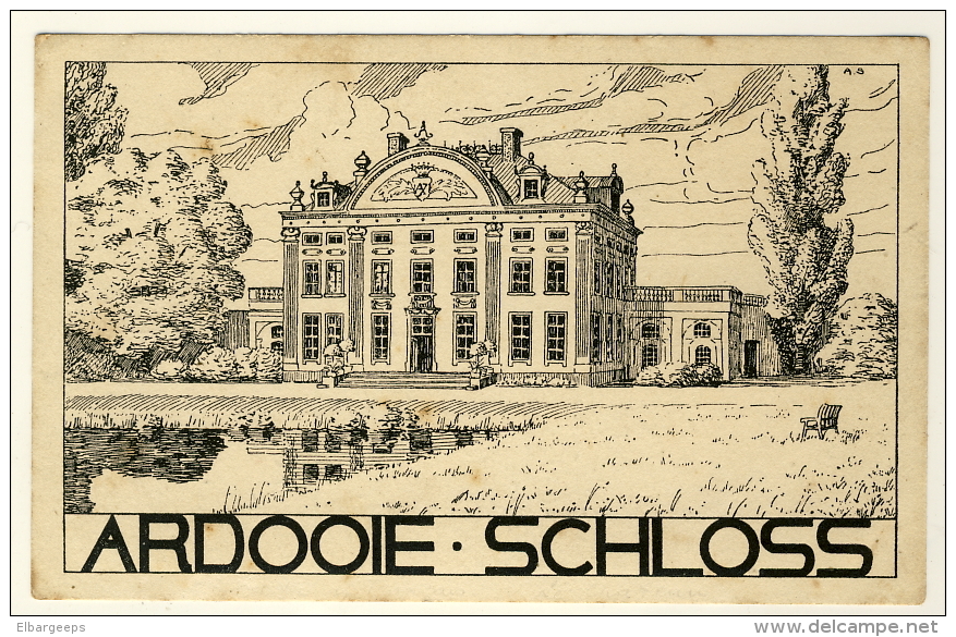 Ardooie  -.Schloss - Ecrite Iseghem ..... Année 1919 - Ardooie