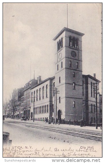 City Hall Utica New York 1907 - Utica