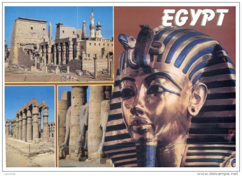 (876) Islam - Egypt Temple And Mosque + Pharao Masque - Islam
