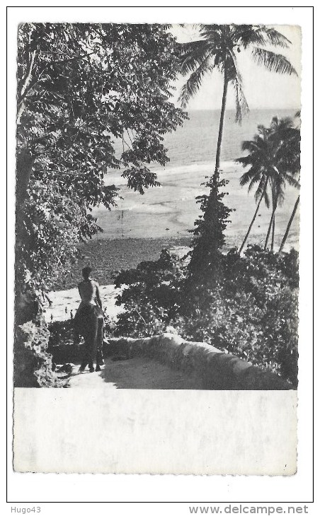 ILES WALLIS - FUTUNA - N° 36 - FORMAT  CPA - MENTION AUX PHILATELISTES LEURS HABITANTS RECONNAISSANTS AU VERSO - Wallis Et Futuna