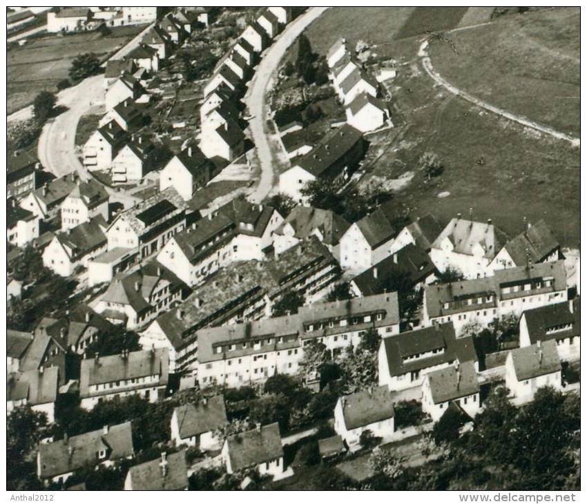 Rarität Flugzeugaufnahme Ebingen Württ. Wohngebiet Neubaugebiet 14.5.1969 - Albstadt