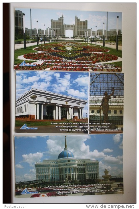 KAZAKHSTAN. ASTANA New Capital. 17 Postcards Lot. . 2005 - Kasachstan