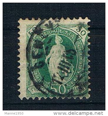 Schweiz 1899 Helvetia Mi.Nr. 69 Gest. - Gebraucht