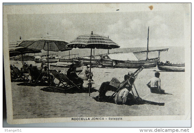 ROCCELLA JONICA - SPIAGGIA  1947 - Reggio Calabria