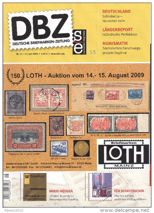 BRD DBZ Nr. 15 / 2009 Gebraucht - Alemán (desde 1941)