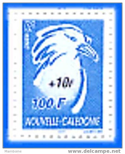 Nlle Caledonie  N° 964  X X Cagou Bleu Surcharge 10f Sur100f Rare....! - Neufs