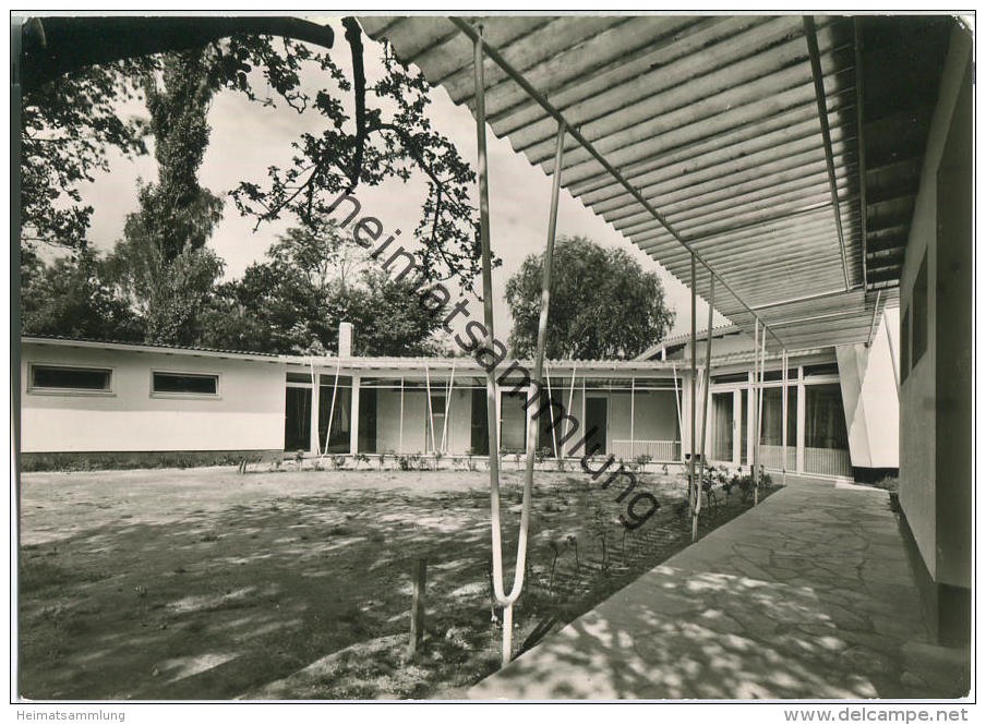 Berlin - Hermsdorf - Naturfreundehaus Hermsdorfer Fliesstal - Südansicht - Foto-AK - Reinickendorf