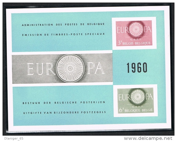 Année 1960 - LX33**  (1150/51)Europa 1960 .     Cote  100,00&euro; - Foglietti Di Lusso [LX]