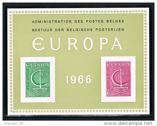 Année 1966 - LX48**  (1389/90)  Europa 1966  .  Cote  100,00&euro; - Feuillets De Luxe [LX]