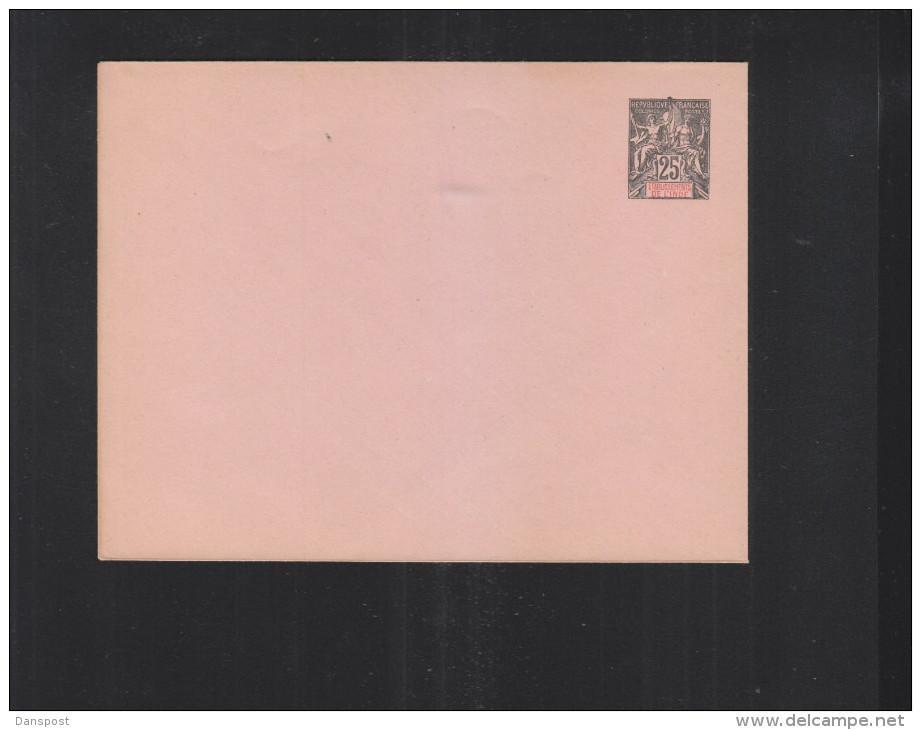 Envelope Etablissements De L'Inde - Storia Postale