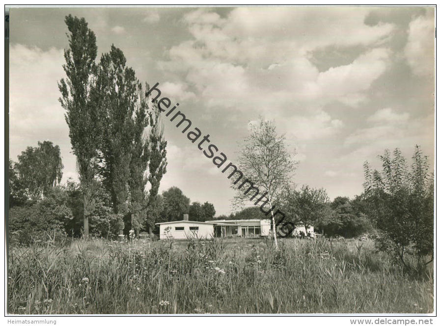 Berlin - Hermsdorf - Naturfreundehaus Hermsdorfer Fliesstal - Seebadstrasse 26A - Foto-AK - Reinickendorf