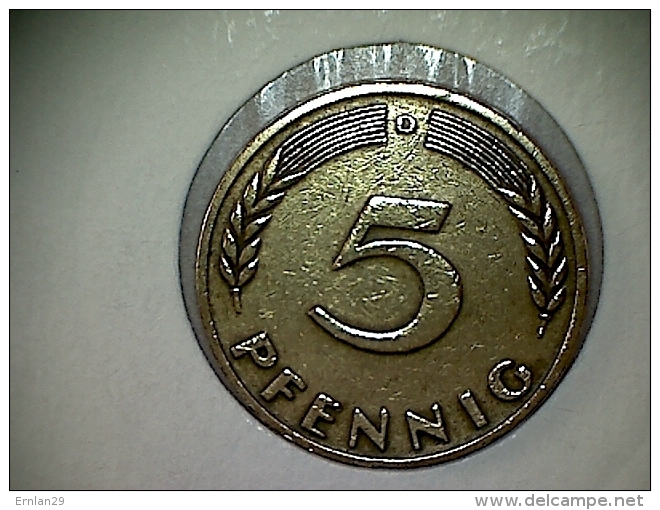 Allemagne  5 Pfennig 1949 D - 5 Pfennig