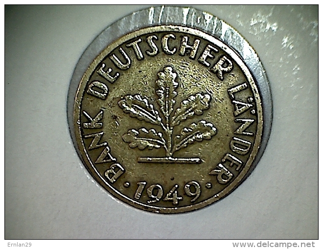 Allemagne  5 Pfennig 1949 D - 5 Pfennig