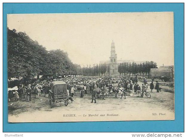 CPA 75 - Métier Maquignons Marché Aux Bestiaux BAYEUX 14 - Bayeux