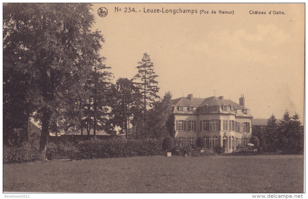 LEUZE / LONGCHAMPS : Château D'Ostin - Eghezée