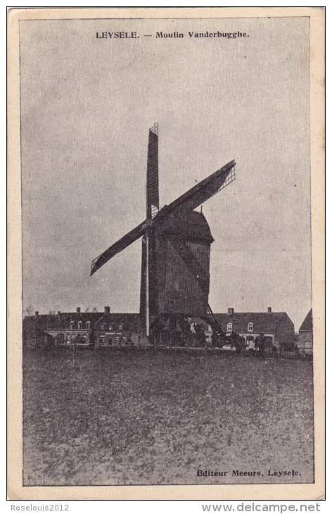 LEISELE : Moulin Vanderbugghe - Molen - Alveringem