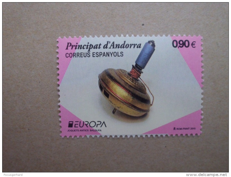 Andorra  SP    Kinderspielzeug    Europa Cept   2015  ** - 2015